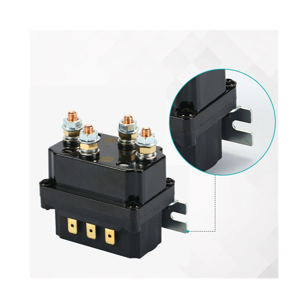 2X 12V Winch Rocker Thumb 250A Solenoid Relay Contactor Winches For Atv Utv 4712505787251