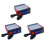3X Dual Digital STC-3008 Temperature Controller Two Relay Output Thermostat Heater with Probe Temperature Controller,B 1
