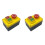 2X KJD17D 250V 16A Electromagnetic Push Button  Emergency Stop Switches for Electric Tools & Machine Tool 1
