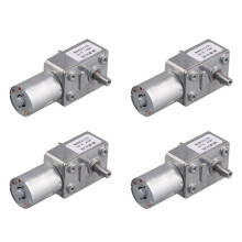 4X JGY370 Motor 12V 30RPM Reduce Speed Motor with High Torque Turbo Worm Geared