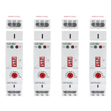 4X GEYA GRT8-EC 10A Timerrelais met Dubbele Functie aan Vertraging of Uit Vertragingsrelais AC230V Tijdrelais
