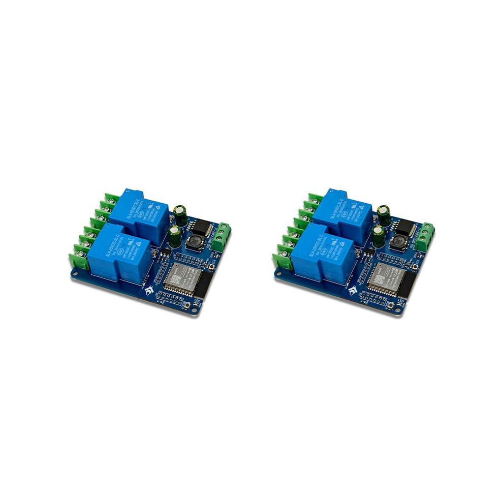 Photos - Headphones 2X DC7-28/5V Power Supply WIFI 2-Channel 30A Relay Module Development Board ESP32 Secondary Development