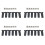 4X for  Trucks VOE JD006-2 88800414 Removing Pneumatic Pipe Tool 1