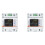 2X Tuya WiFi Single Phase 4P Intelligent Circuit Breaker WiFi Auto-Reclosing Voltage Current Protector Timer 1