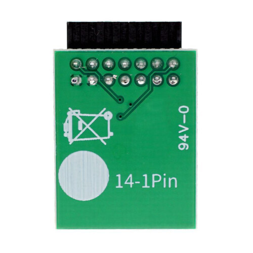 2X TPM 2.0 Encryption Security Module Remote Card LPC-14PIN Module 14Pin LPC for MSI TPM2.0 LPC 14 Pin Security Module 2
