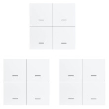 3X Tuya ZigBee Scene 4 Gang 12 Scene Push Button Controller Supports Home Assistant