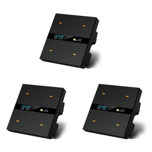 3X Tuya Zigbee  Scene  Verlichting  Control Scene Control Schakelpaneel  Socket   485 86 Box C 1