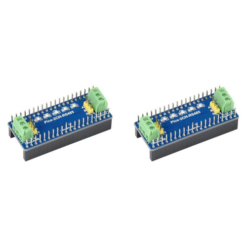 2X -2CH-RS485, 2-Channel RS485 Module for Raspberry Pi ,SP3485 Transceiver,UART to RS485,Standard Pi  Header