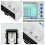 3X 3 Phase 380V 100A Tuya WiFi  Bi-Directional KWh Meter over Under Voltage Protector Relay  Current Limit 2