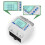 3X 3 Phase 380V 100A Tuya WiFi  Bi-Directional KWh Meter over Under Voltage Protector Relay  Current Limit 6