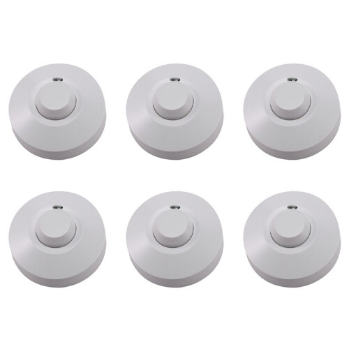 6X 220V 800W Microgolfsensor Pir Aanwezigheidslichaam Bewegingsmelder Lichtschakelaar