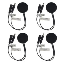 4X Wood Panel LED Touch Sensor Dimmer Hidden Touch for LED Strip Black