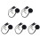 5X Wood Panel LED Touch Sensor Dimmer  Hidden  Touch  for LED Strip Black 1