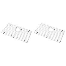 2X Kitchen Sink Grid Sink Bottom Grid,Stainless Steel Sink Grid and Sink Protectors for Kitchen Sink with Rear