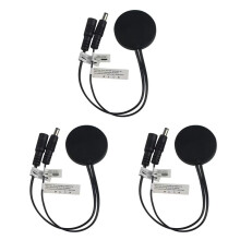 3X Wood Panel LED Touch Sensor Dimmer Hidden Touch for LED Strip Black