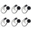 6X Wood Panel LED Touch Sensor Dimmer  Hidden  Touch  for LED Strip Black 1