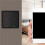 3X 4 Gang for Tuya ZigBee Wireless 12 Scene , Push Button Controller Battery Powered Automation Scenario, Black 4