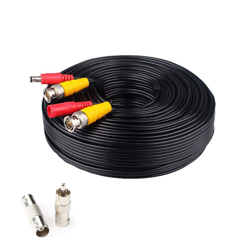 100Ft Allinone Cctv Bnc Cable 4K 8Mp Video Power For Security Camera System Bullet Dome 9169991102917