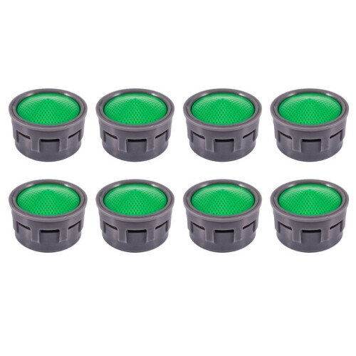 8X KöKs-/Badrumskran Spraysil Kranfilter 21Mm 1