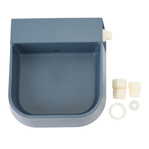 Dog Automatic Water Dispenser Bowl 22.7x21cm Cap 2