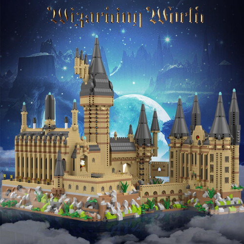 Castle Building Blocks 5400PCS Micro Architecture Set with Detailed Modular Design 1