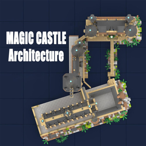 Castle Building Blocks 5400PCS Micro Architecture Set with Detailed Modular Design 2