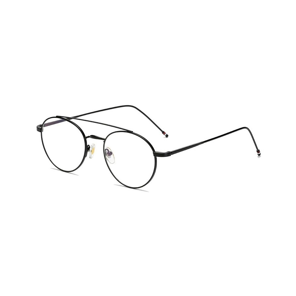 Blue/Light/Black Blocking Reading Glasses +350 Retro Aviator Computer Readers Ultra Frame