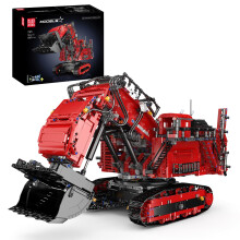 Remote Control Bulldozer Kit 4767pcs with Smart App Control, Motorized Excavator STEM Building Set