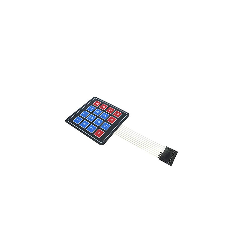 4X4 Matrix Keypad 16 Key Membrane Switch For Arduino With Consistent Tactile Feedback 9073542381709