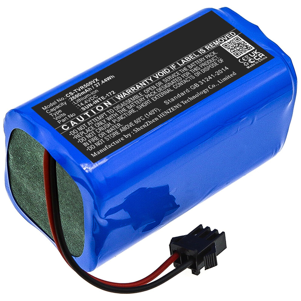 Replacement Battery For Cmicr18650f8m7 4S1p 2600Mah, Longlasting Rechargeable Lithium Power Pack 9092120151053