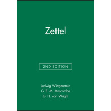 Zettel by Ludwig Wittgenstein Paperback Book