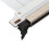 40cm PCIE 3.0 X16 GPU Extender Cable White 3
