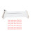 40cm PCIE 3.0 X16 GPU Extender Cable White 16