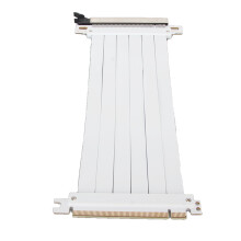 PCI Express 3.0 x16 Riser Kabel 40cm Weiß für GPU