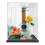 Acrylic Display Case for  31156 Violin, Clear Dustproof Box with 360 View and Stackable Base 1