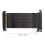 High-Speed PCIE 4.0 X16 Riser Cable 40cm Flexible GPU Extension Black 2