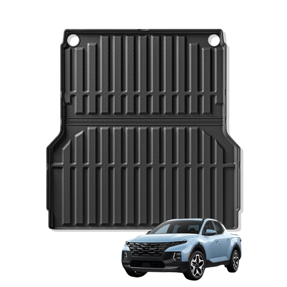 All Weather Tpe Floor Mats And Cargo Liner Set For Hyundai Santa Cruz 2022Â2024, Durable NonâSlip Design 9073542382379