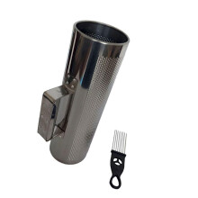 Metal Guiro Percussion Instrument 4x12 Exact Fit with Scraper for Professional Performances