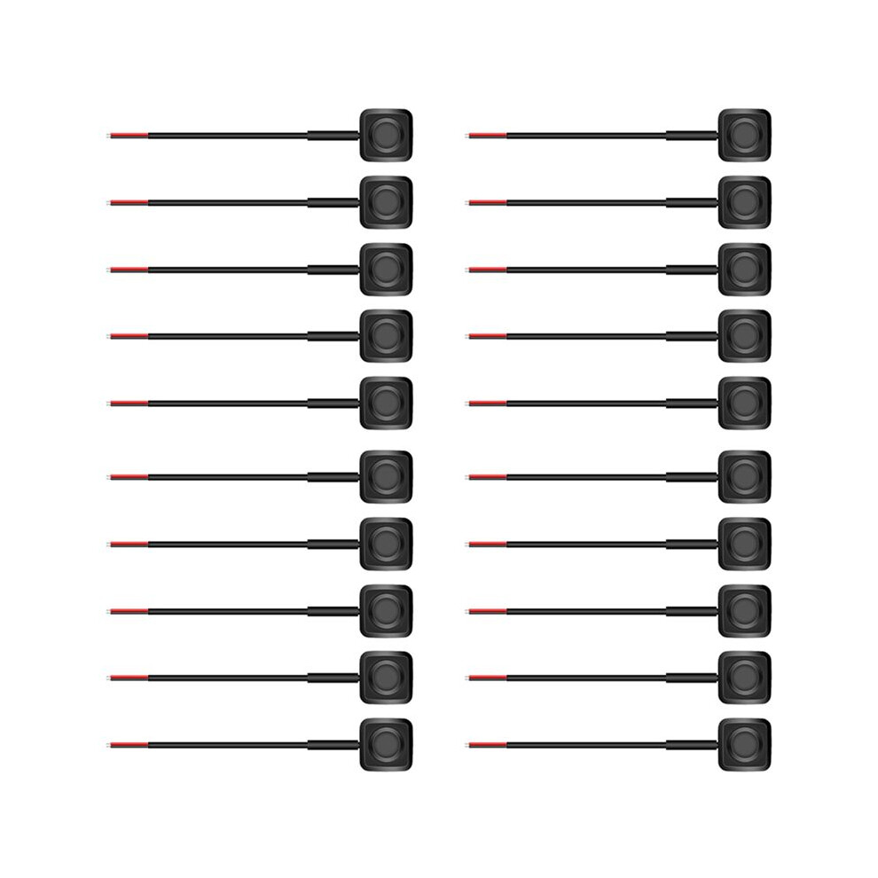 20Pcs Rocker Switches, Momentary Push Button Surface-Mount /Off Horn Buttons For 12V/24V Industrial Control 6033968543153
