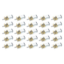 25 Stück GA12-N20 -Metallgetriebemotor,  3 V, Zahnradgetriebemotoren, 15 U/Min