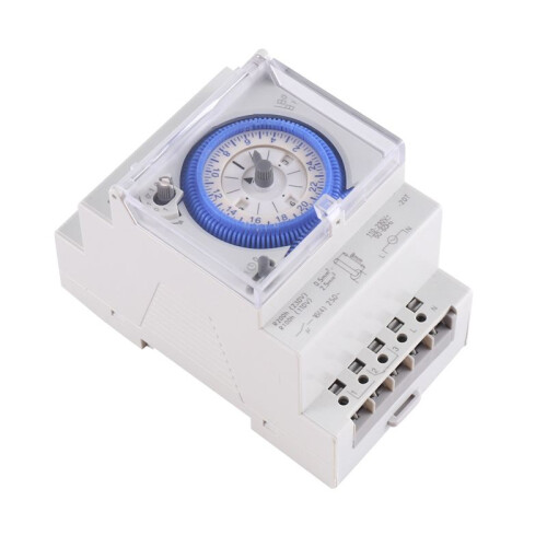 2X Mechanical Timer  SUL181D 96 Times /Off Per Day  Set Range 15 Mins Timer Mechanical 24H Timer 1
