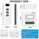 2X Tuya WiFi  Curtain  Controllers Roller Blinds Shutter Motor  Life APP Remote Control Alexa 7