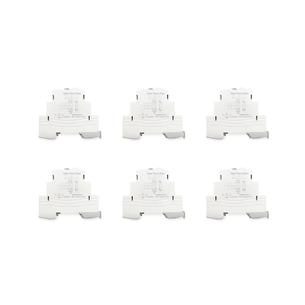6X Atms 1602Z 16A Din Rail 1P Remote Control Timing Wireless 220V Timing 4712323022954