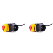 2X KOA7 250V 16A Wood Splitting Machine Solenoid Push Button HCK3T Log Cutting Machine