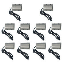 10X  12V Vibrationsmotor für Stuhlkissen, Wasserdichter -Vibrationsmotor, Massagegürtel, Flacher Boden, Attraktor, Frosch-Fütterungsmotor