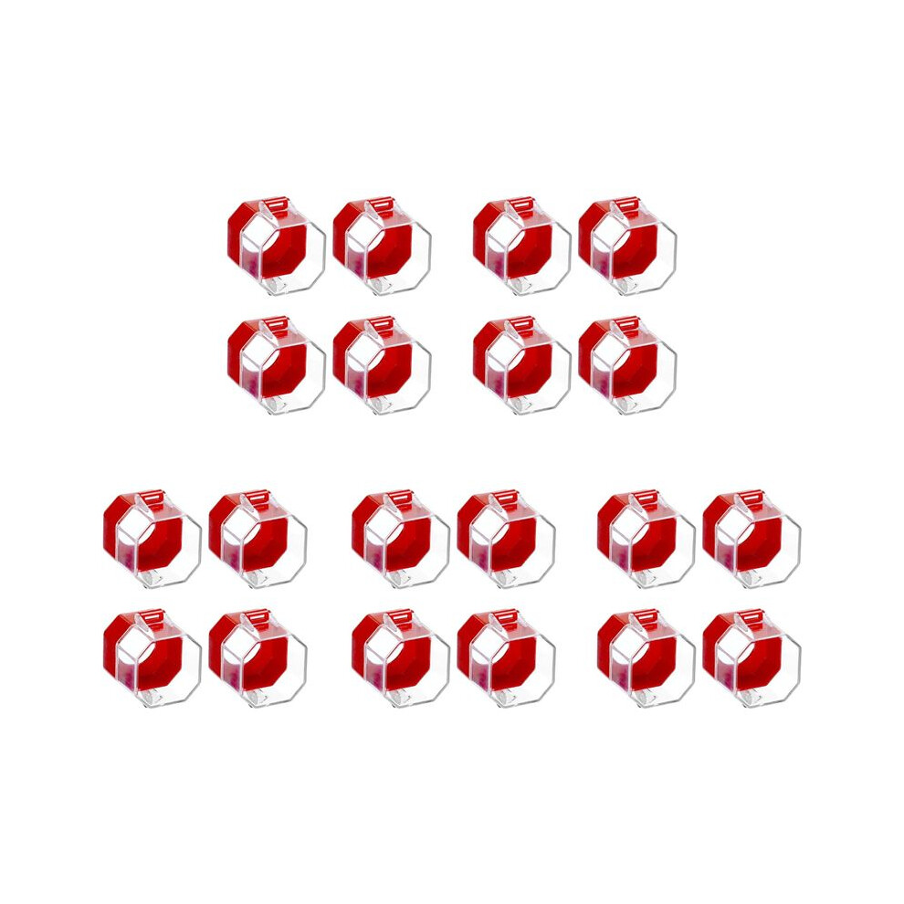 Emergency Stop Button Cover, 20 Pack Plastic Cover Protector, Toggle Push Button Lockout Cover 6031146202403