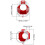 Emergency Stop Button Cover, 20 Pack Plastic  Cover Protector, Toggle  Push Button  Lockout Cover 6