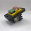 2X KJD12-14 Built-in / Device  Magnetic  6 Pin 230V Stop Push Button 3