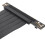 PCIE 3.0 X16 Riser Cable 60cm Flexible 90 Extender Card Black 10