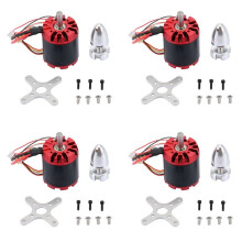 4X Bricolage N5065 5065 140KV BLDC Outrunner Moteur Sans Brosse pour Scooter Électrique D'Équilibrage Planche à Roulette, Sensé